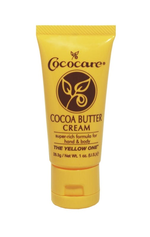 cocoa butter cream travel size bottle